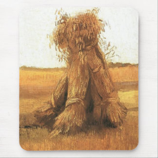 Sheaves of Wheat in a Field, van Gogh Mouse Pad