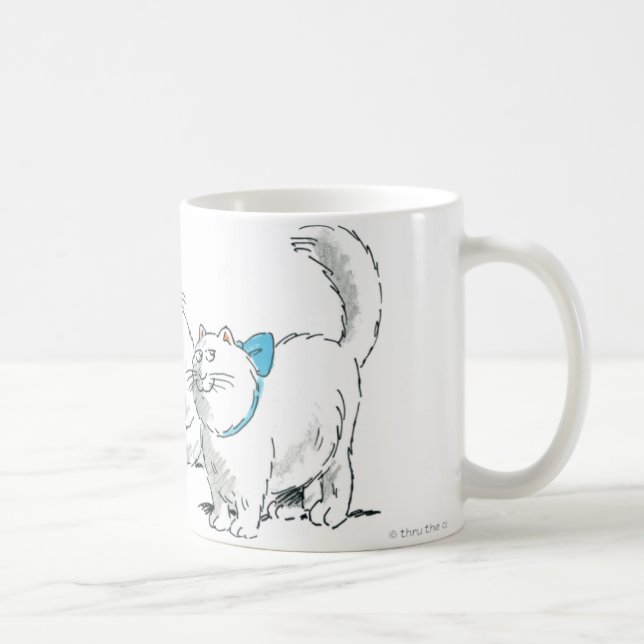 "Sheba" Cat Mug (Right)