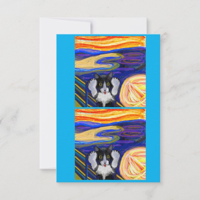 Sheba’s Scream, Parody Art Card (Front)