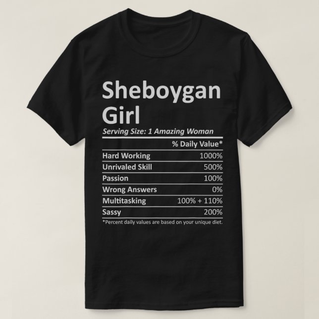 SHEBOYGAN L WI WISCONSIN Funny City Home Roots USA T-Shirt (Design Front)