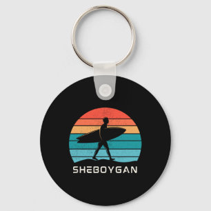 Sheboygan Surfing Lake Michigan The Malibu Of The Key Ring
