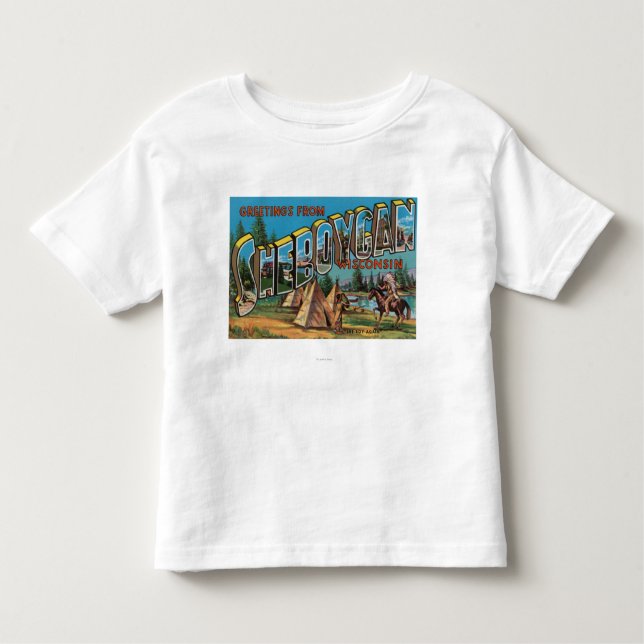 Sheboygan, Wisconsin (Indians # 2) Toddler T-Shirt (Front)