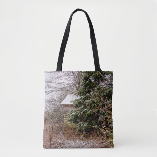 Shed Abandoned Tote Bag (Front)