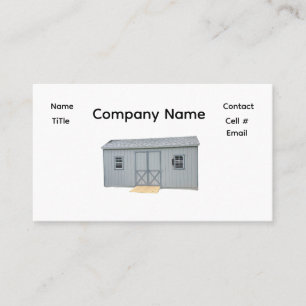 Shed Company Business Card