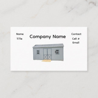 Shed Company Business Card