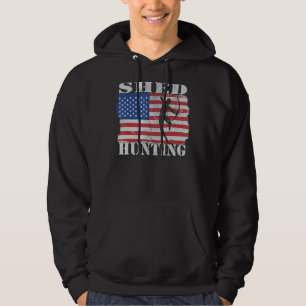 Shed Hunter For Patriot Deer, Whitetail,elks, Antl Hoodie