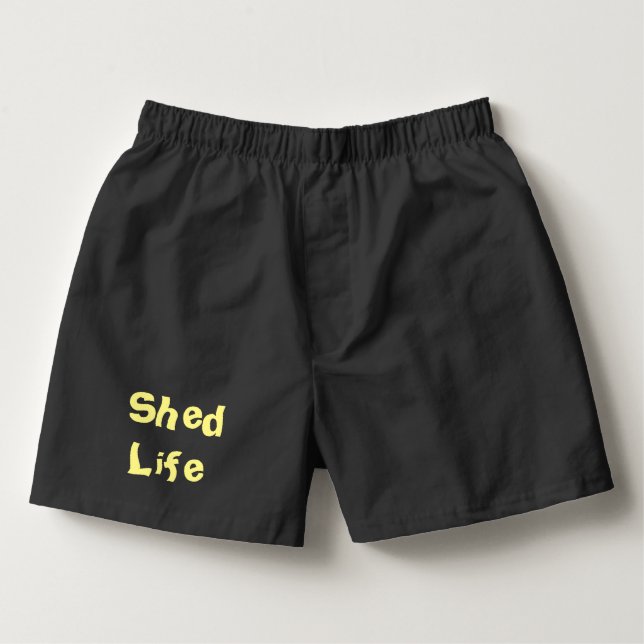 Shed Life Boxers for Men (Front)