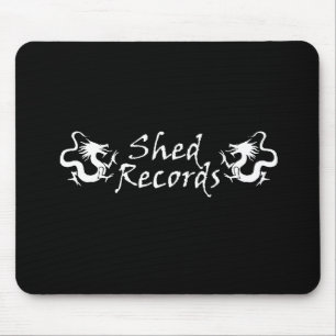 Shed Records Mouse Pad - Black