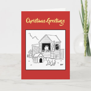 Sheds and Outbuildings Christmas Card