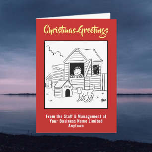 Sheds & Outbuildings Manufacturer Christmas Card