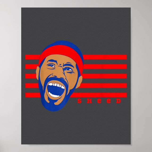 Sheed, Basketball Legends, Rasheed, Don't Lie, Wal Poster (Front)