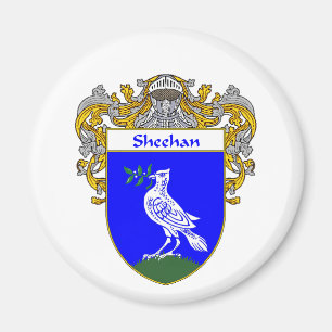 Sheehan Coat of Arms (Mantled) Magnet