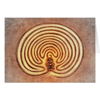 Sheela Na Gig im Labyrinth