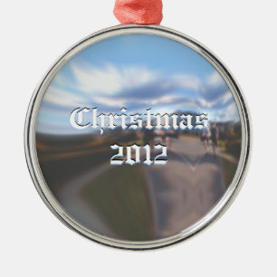 Sheen Christmas Metal Tree Decoration