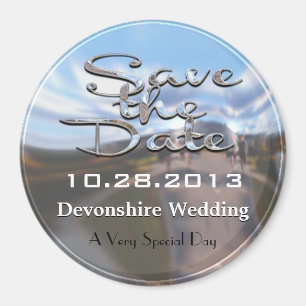 Sheen Save the Date  Magnet