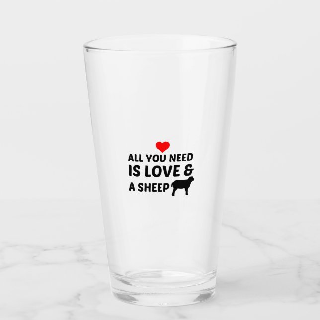 SHEEP AND LOVE GLASS (Front)
