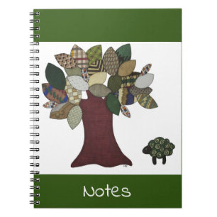 Sheep and Tree Notebook