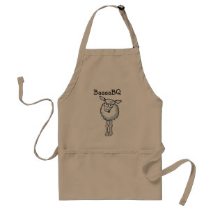 Sheep BaaaBQ Standard Apron