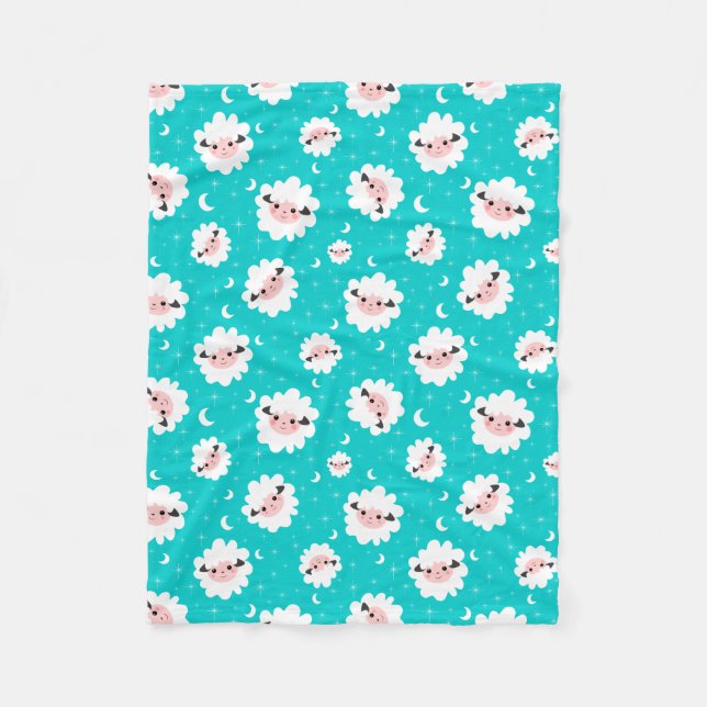 Sheep Baby Blanket (Front)