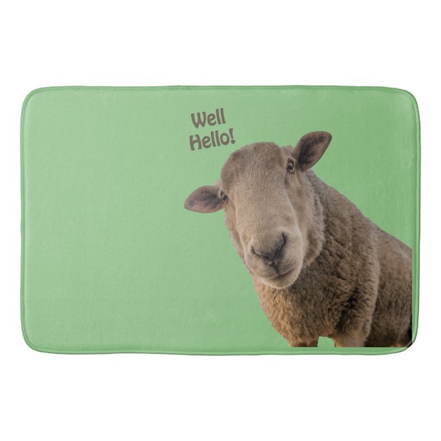 Sheep Bath Mat (Front)