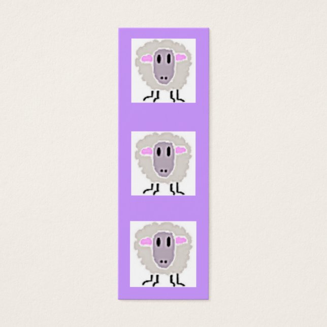Sheep Bookmark (Front)