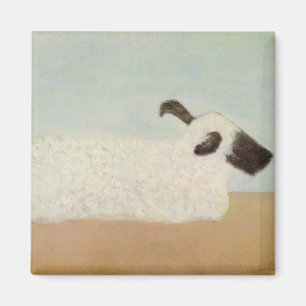 Sheep (by Milton Avery) Magnet