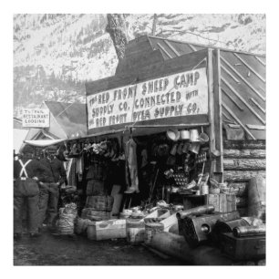 Sheep Camp Store - Klondike Gold Rush 1897 Photo Print