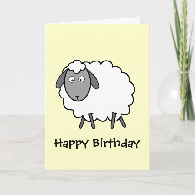 Sheep Card (Front)