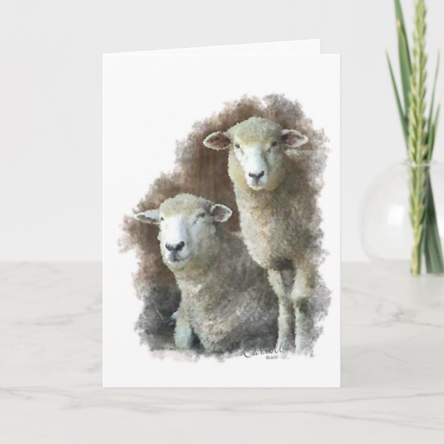 Sheep Card (Front)