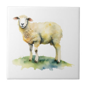 Sheep Ceramic Tile