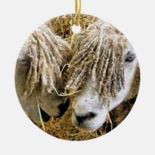SHEEP CERAMIC TREE DECORATION