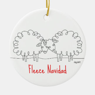 Sheep Christmas Ornament