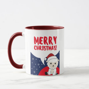 Sheep Christmas Sheep Winter Animals Mug