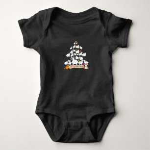 Sheep Christmas Tree Gift Funny Christmas Gifts Baby Bodysuit