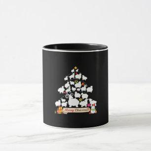 Sheep Christmas Tree Gift   Funny Christmas Gifts Mug