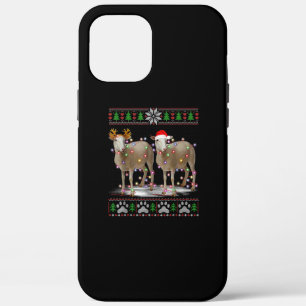 Sheep Christmas Tree Lights Santa Animal Gift iPhone 12 Pro Max Case