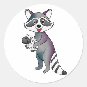 Sheep Classic Round Sticker