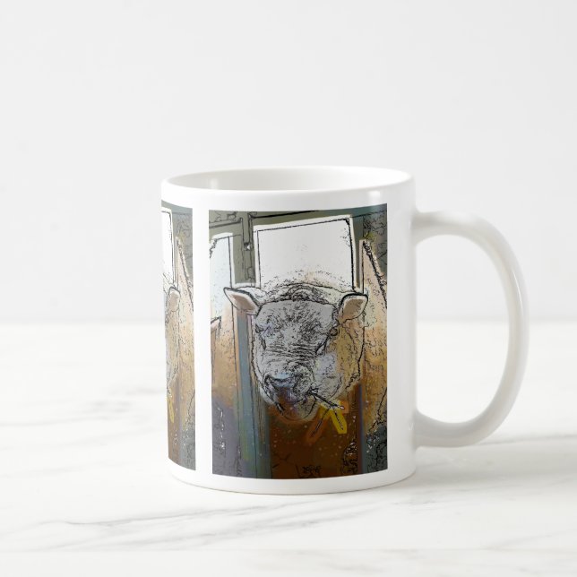 SHEEP COFFEE MUG (Right)