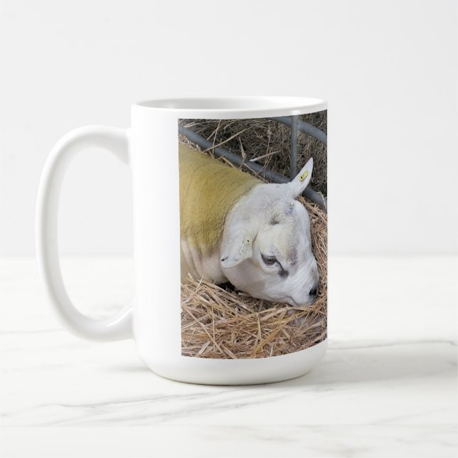 SHEEP COFFEE MUG (Left)