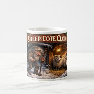 Sheep Cote Clod Icelandic Yule Lad Postcard Coffee Mug
