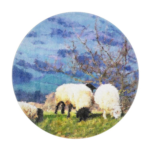 SHEEP CUTTING BOARD (Front)