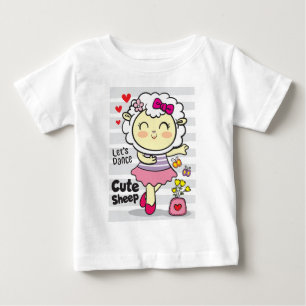Sheep dance  baby T-Shirt