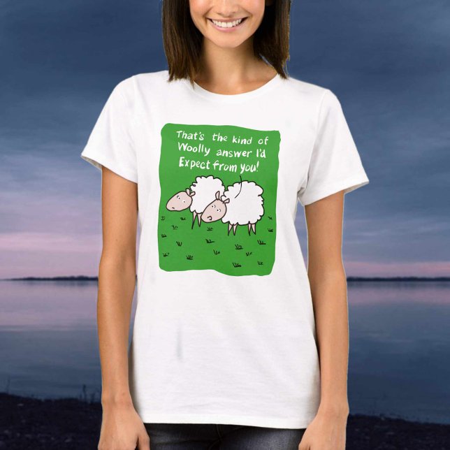 Sheep Design Cartoon T-Shirt (Creator Uploaded)