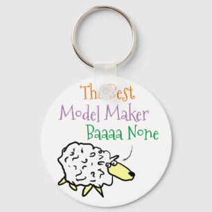 Sheep Design for a Model Maker Key Ring