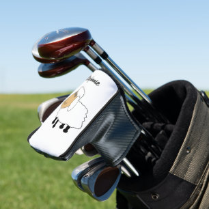 Sheep Design Golf Head Cover