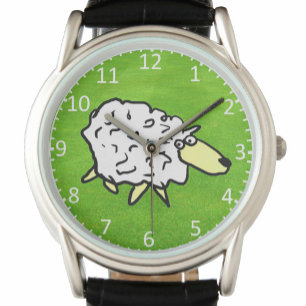 Sheep Design Illustration Watch