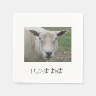Sheep Design Paper Napkins