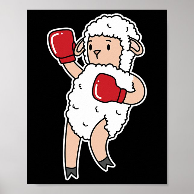 Sheep Does Boxing  Poster (Front)