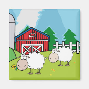 Sheep Farm Magnet