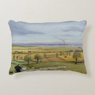 Sheep Farmer Isle of Sheppey Decorative Cushion